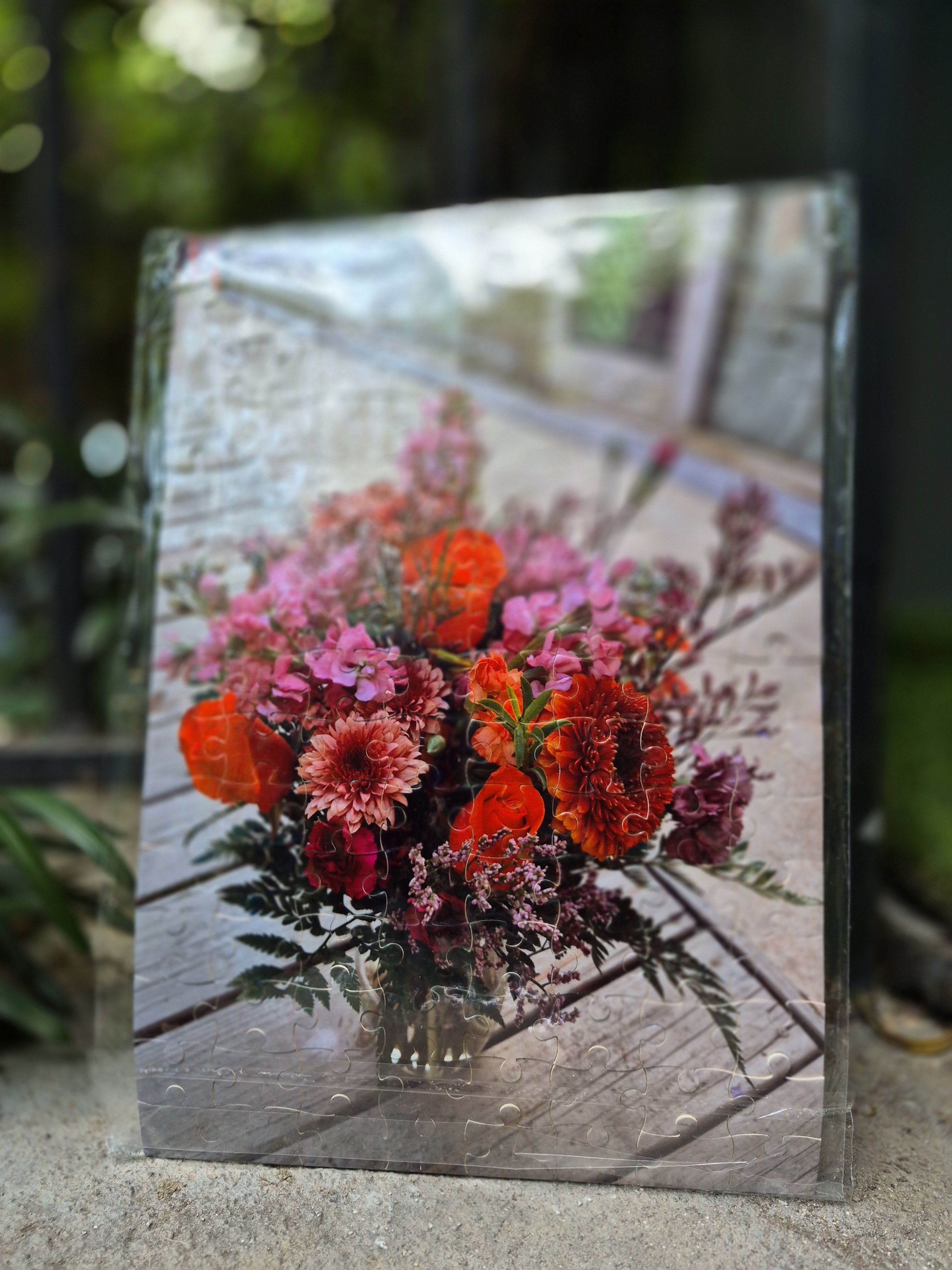 Royal Petals Puzzle - A perfect puzzle keepsake that blooms again and again. 