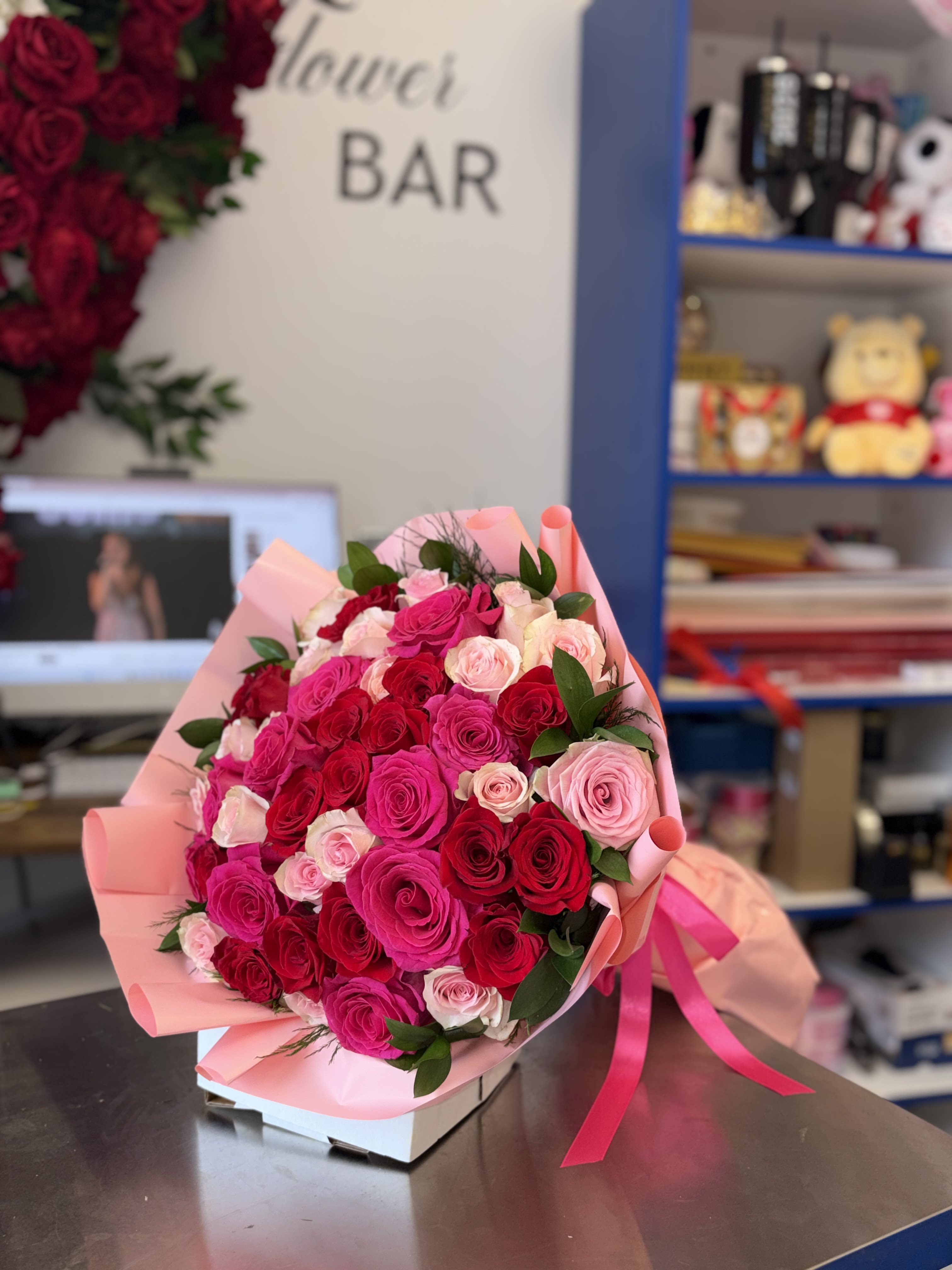 Ramo de 50 rosas para dia de la madre Long Island New York - Ramo de 50 rosas para dia de la madre Long Island New York