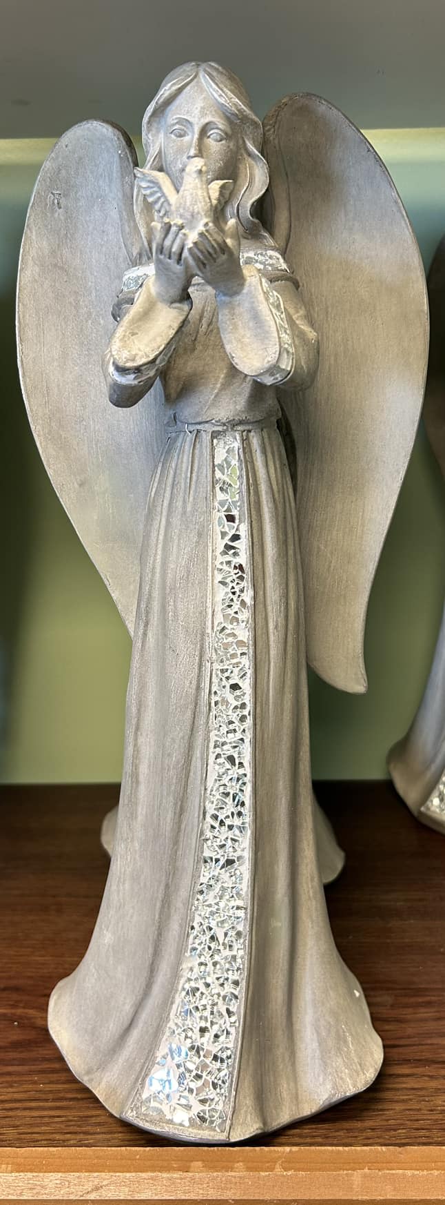 Sparkle Angel - This Angel stands 18" tall and can be sent alone to someone or with flowers.