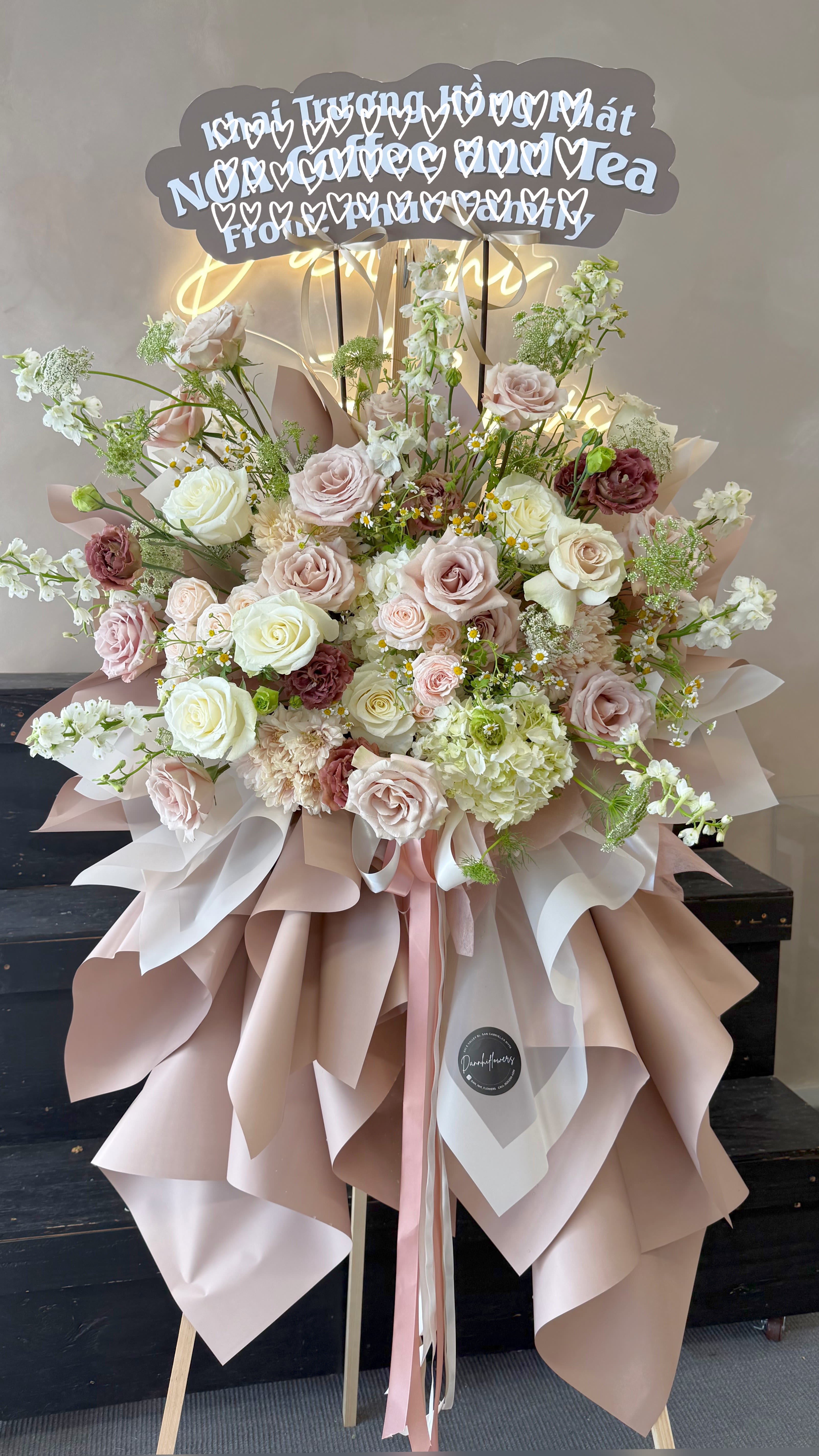 Congratulations Flowers 02 - More blooms will be added to create a fuller, more luxurious design.