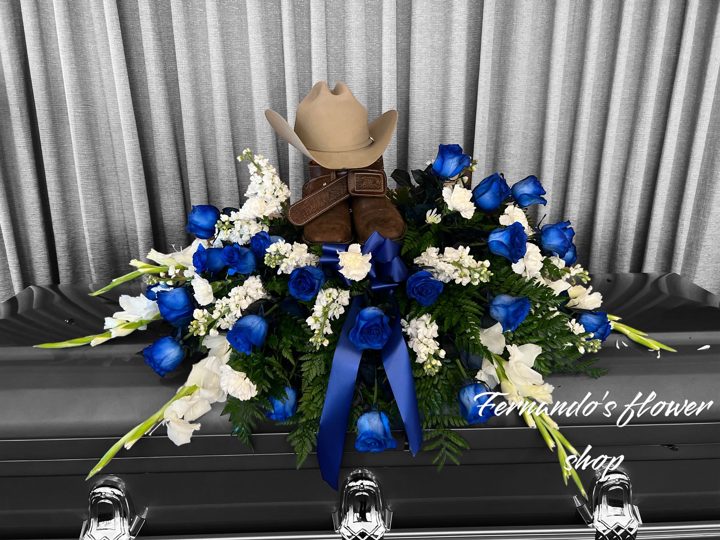 Boots Of An Angels By Fernando’s Flowers Shop  - Roses  Special Request per Customer