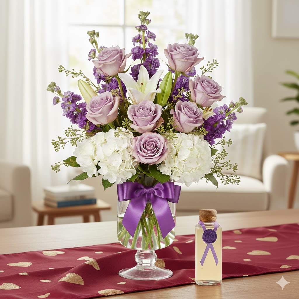 Bubbles &amp; Blooms - the aroma bliss of flowers and bubbles makes the perfect set