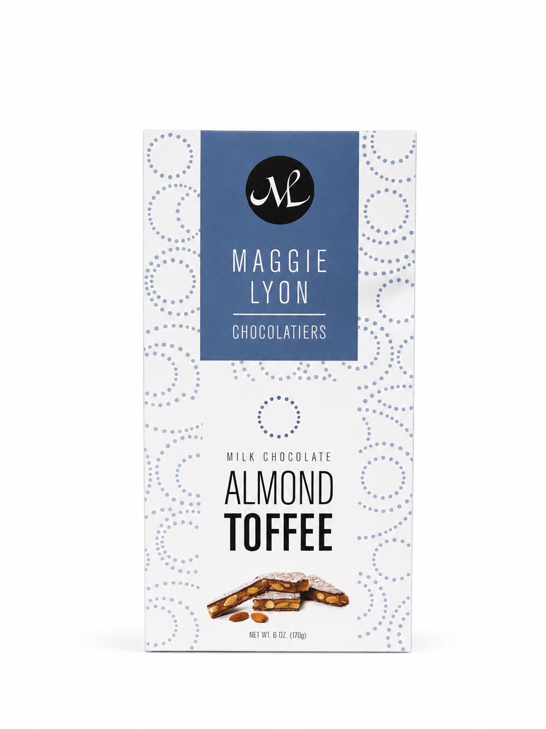 Milk Chocolate Almond Toffee Bag - A sweet treat perfect to gift to any special person. 