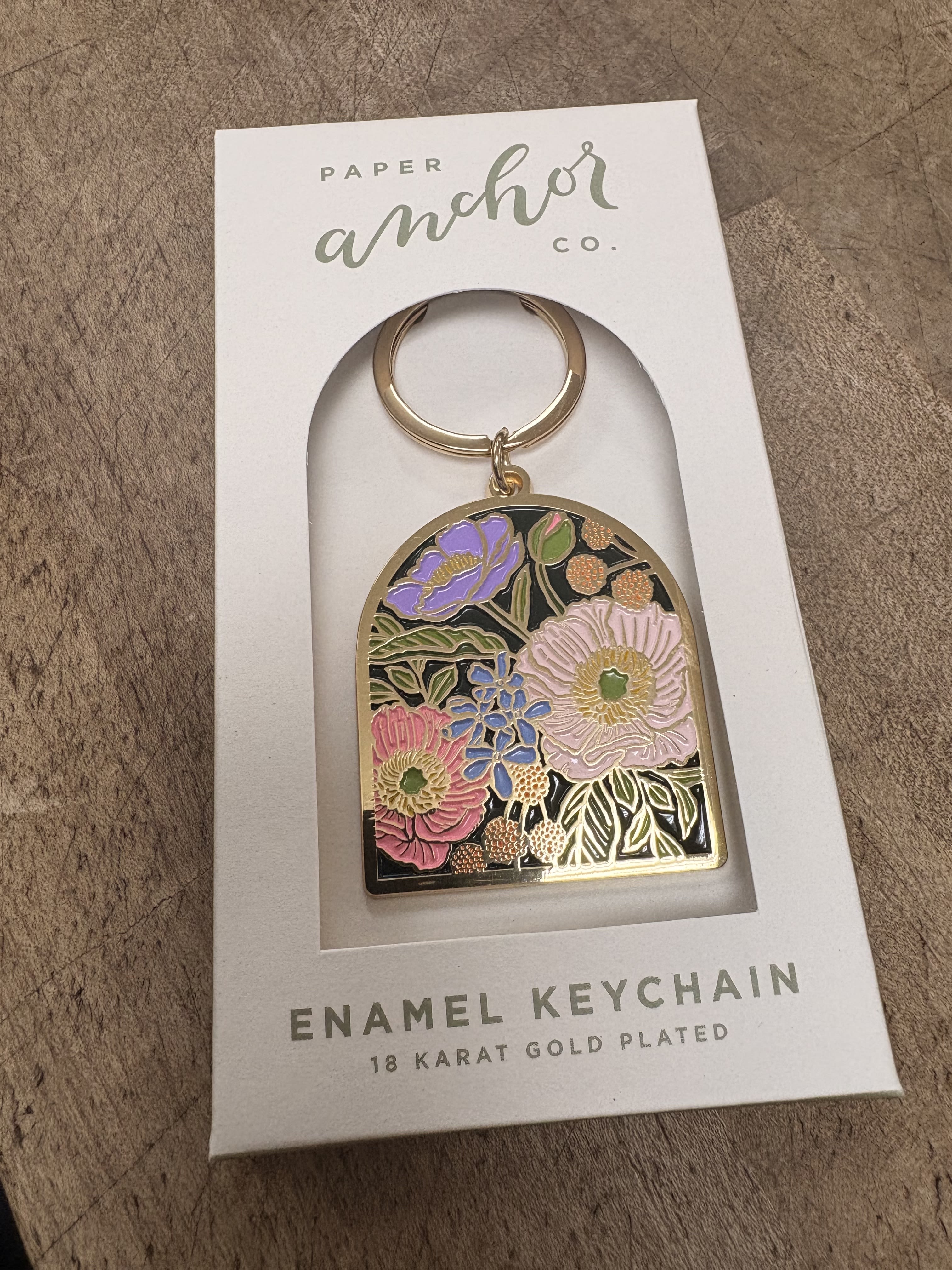 Floral Key Chain  - key chain 