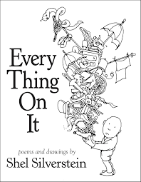 Book cover reading "Every Thing On It" with a black-and-white drawing