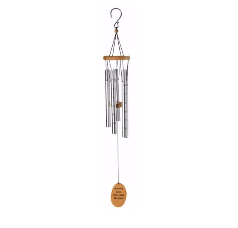 Wind Chime "Amazing Grace" LOCAL DELIVERY ONLY - Metal windchime, Amazing Grace 32'' length