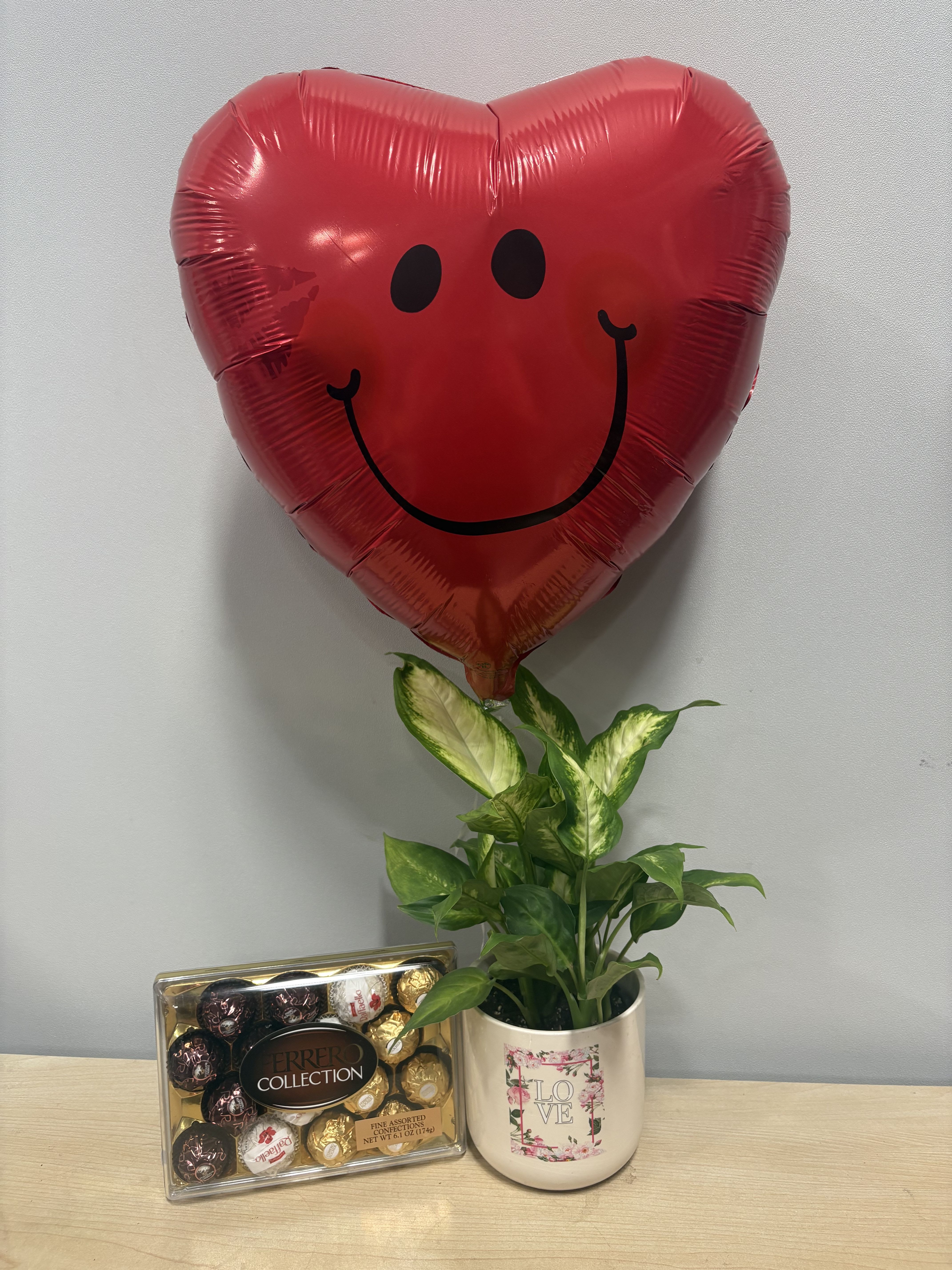 Love Planter &amp; Chocolates Trio - As shown 
