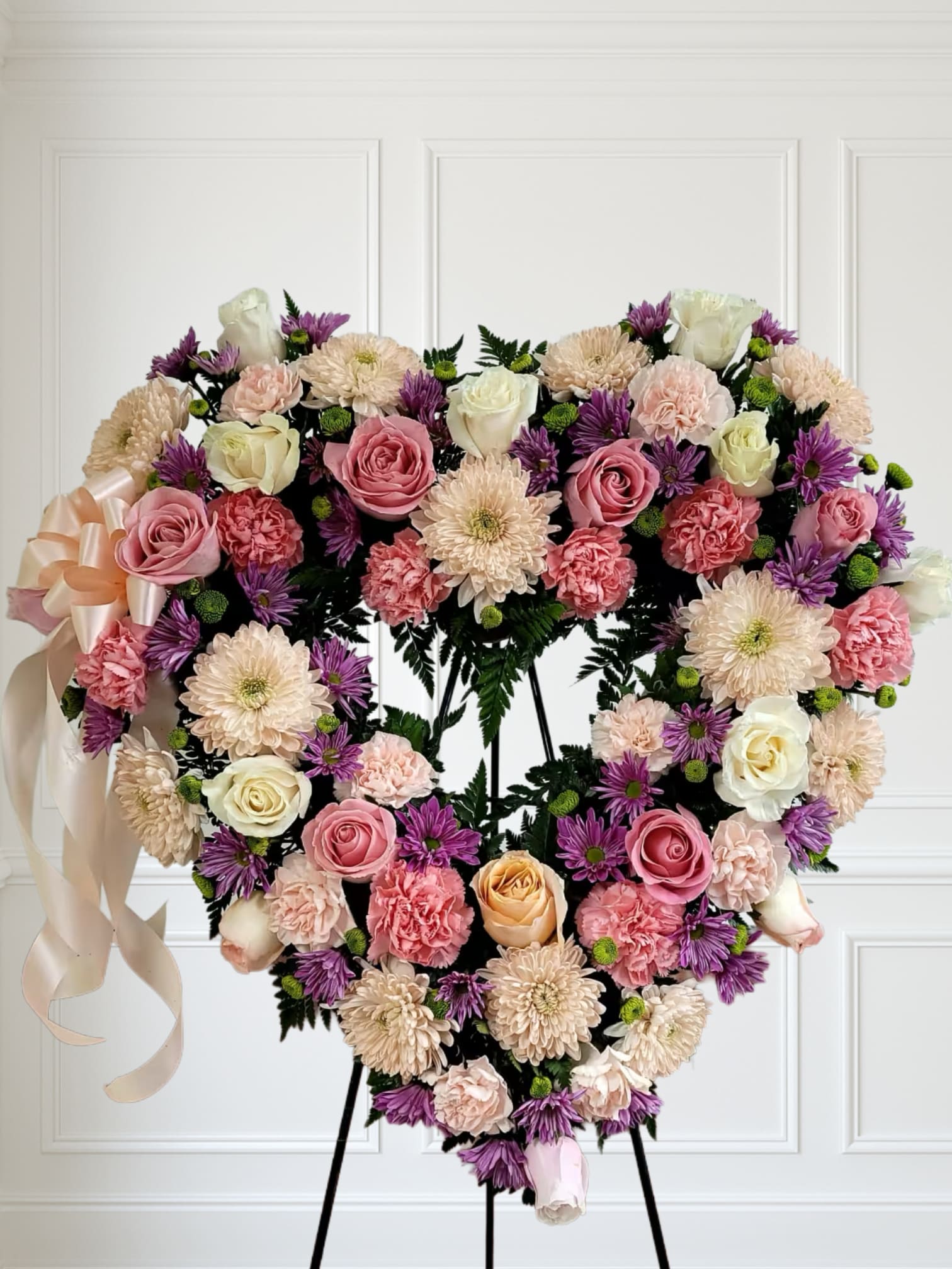 Soft color Open Heart - Soft colors