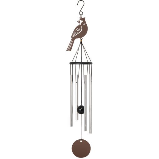 14" Mini Cardinal Chimes - Carded Mini chimes with solid rods offer a quality sound for a low price point