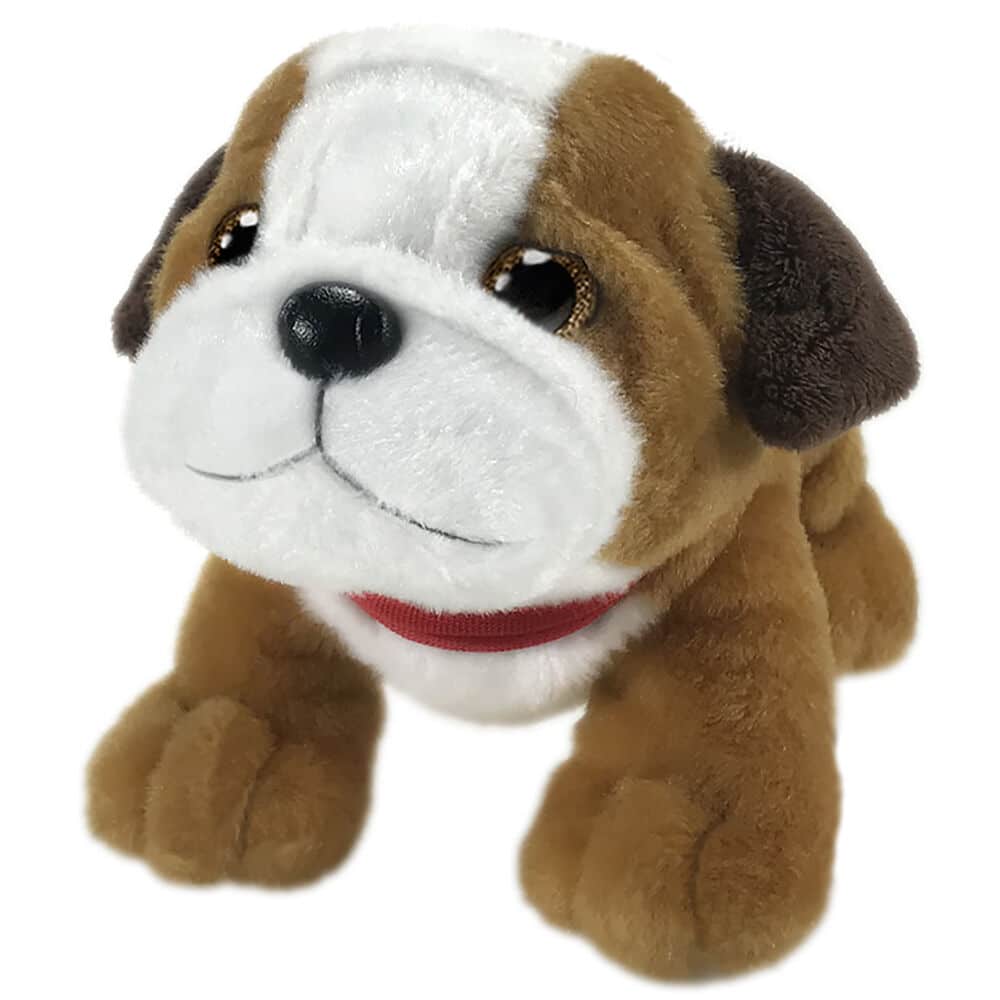 First and Main Bruno the bulldog - 7" cuddly bulldog ready to make someone smile.