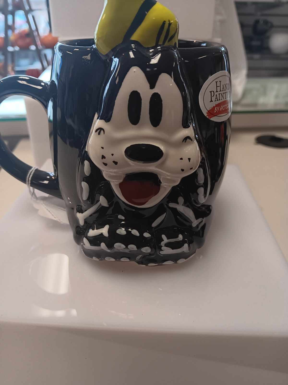 Halloween Goofy Mug - Halloween mug can be used a a base for a floral arrangement or add it to any of our floral items as a an awesome gift.  *if using as a base please call the shop to make your order*