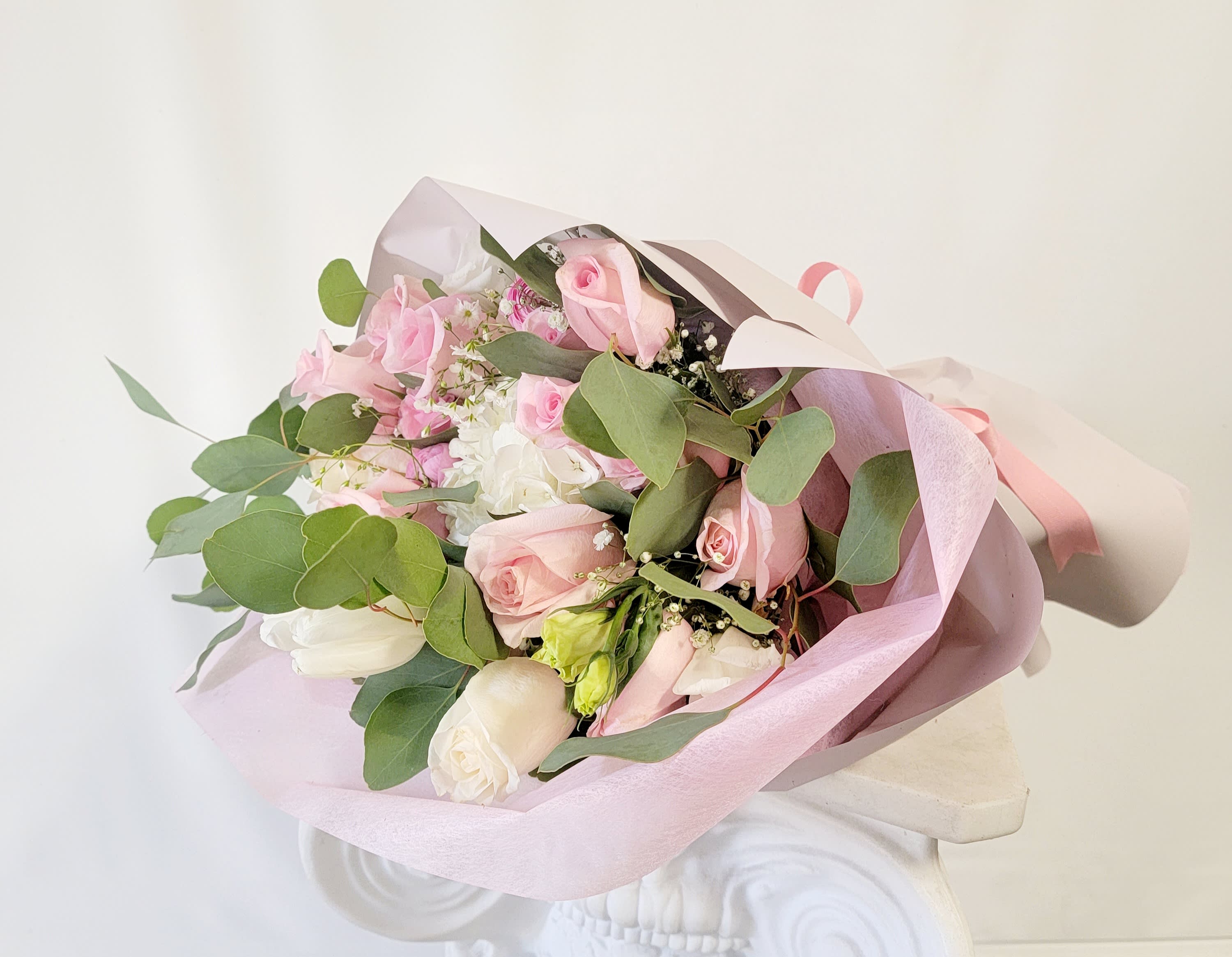Pretty in Pink Bouquet - 15in w