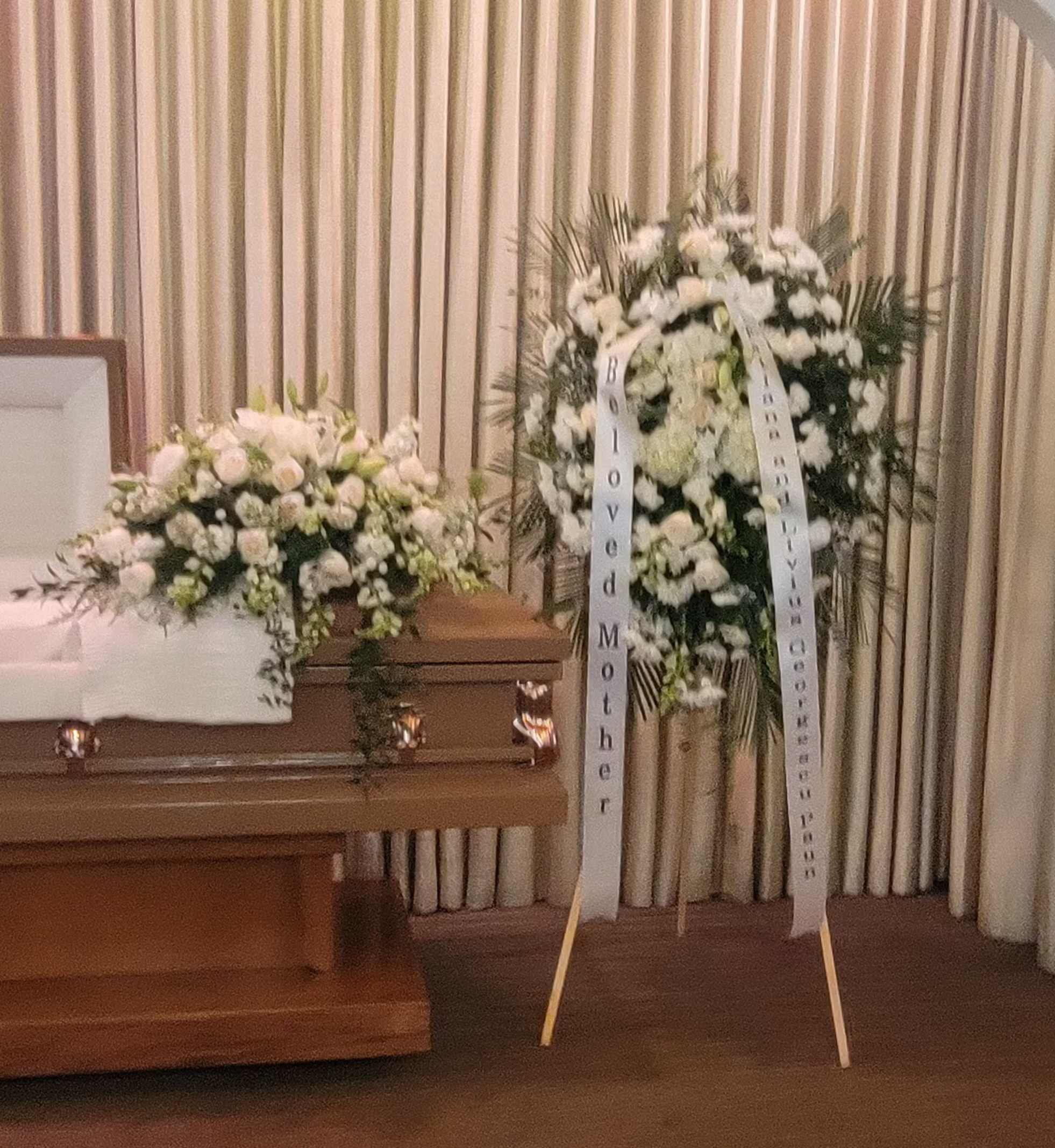 With All Our Love - Casket Spray abd Standing Spray