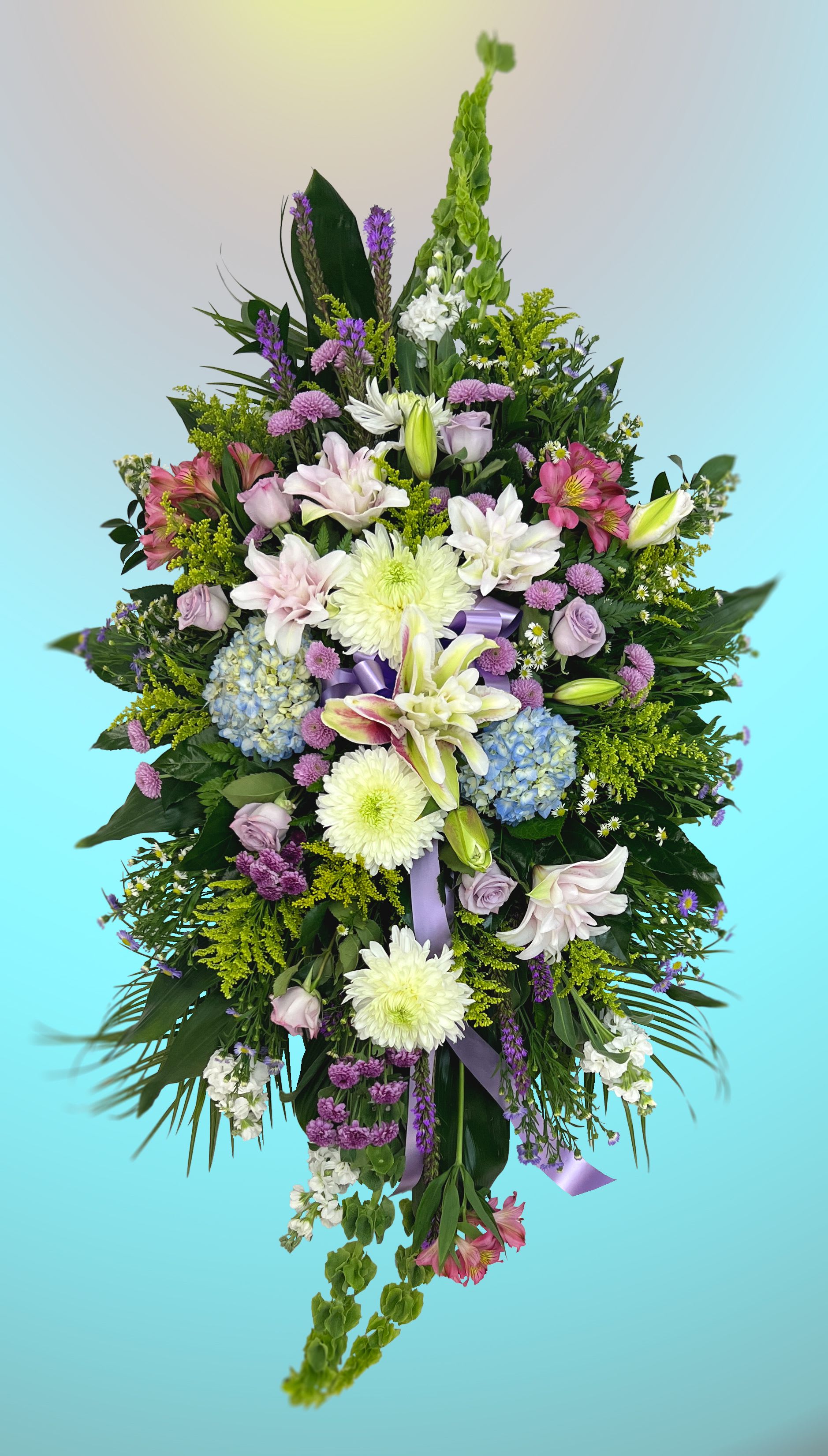 Blessings Of The Earth - A bountiful collection of various colors and hues from roses, hydrangeas, and lilies.