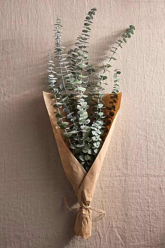 Eucalyptus Bouquet  - Hanging eucalyptus in your shower is an easy way to bring spa-like aromatherapy into your bathroom. As hot shower steam warms the leaves, it releases natural essential oils that help clear congestion, reduce stress, and boost your energy.  Local Favorite 