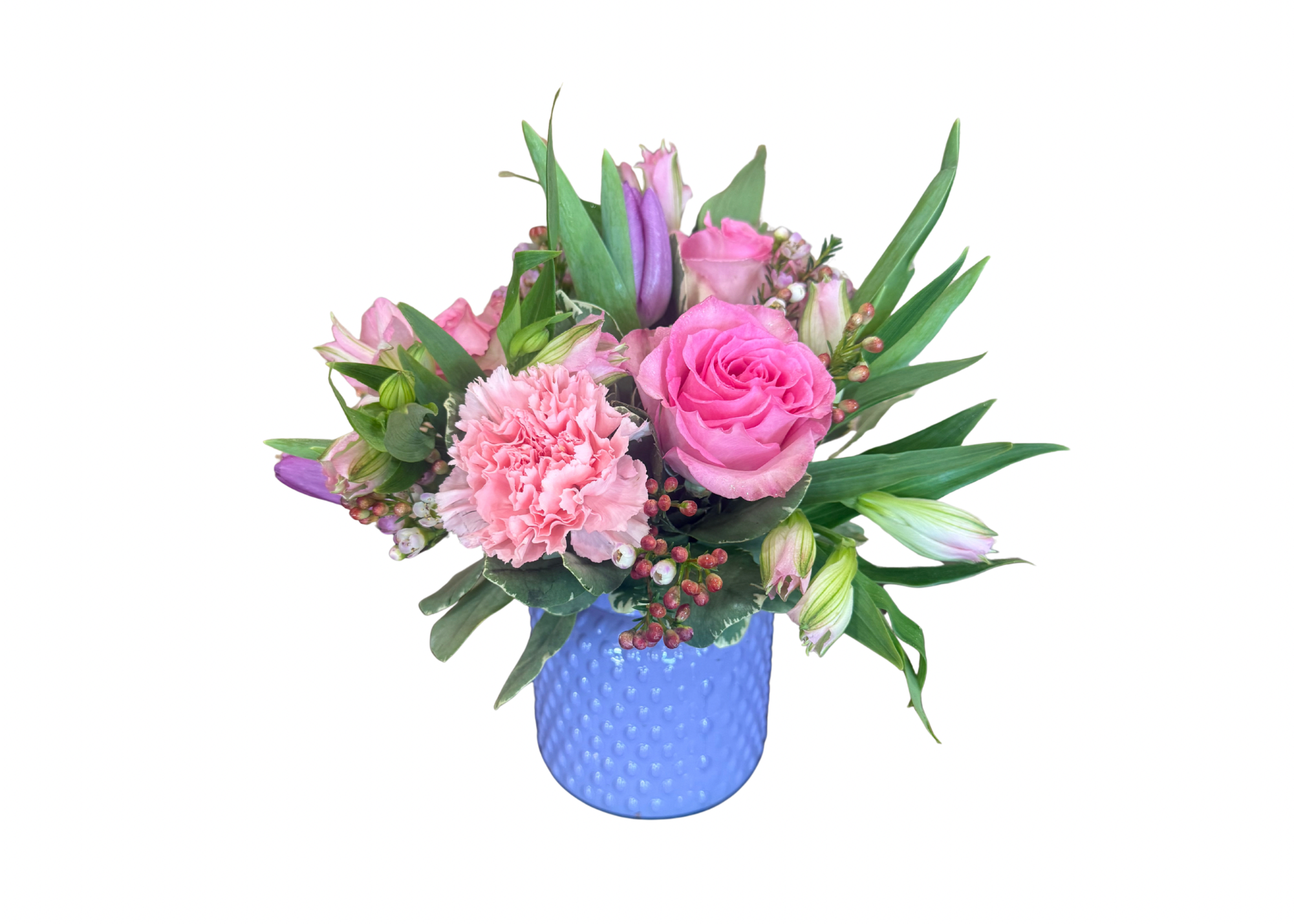 Pastel Pop - Soft petals and delicate blooms come together in a timeless keepsake vase—sweet, elegant, and effortlessly charming.