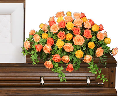 BEAUTIFUL ROSE BENEDICTION FUNERAL FLOWERS - BEAUTIFUL ROSE BENEDICTION FUNERAL FLOWERS