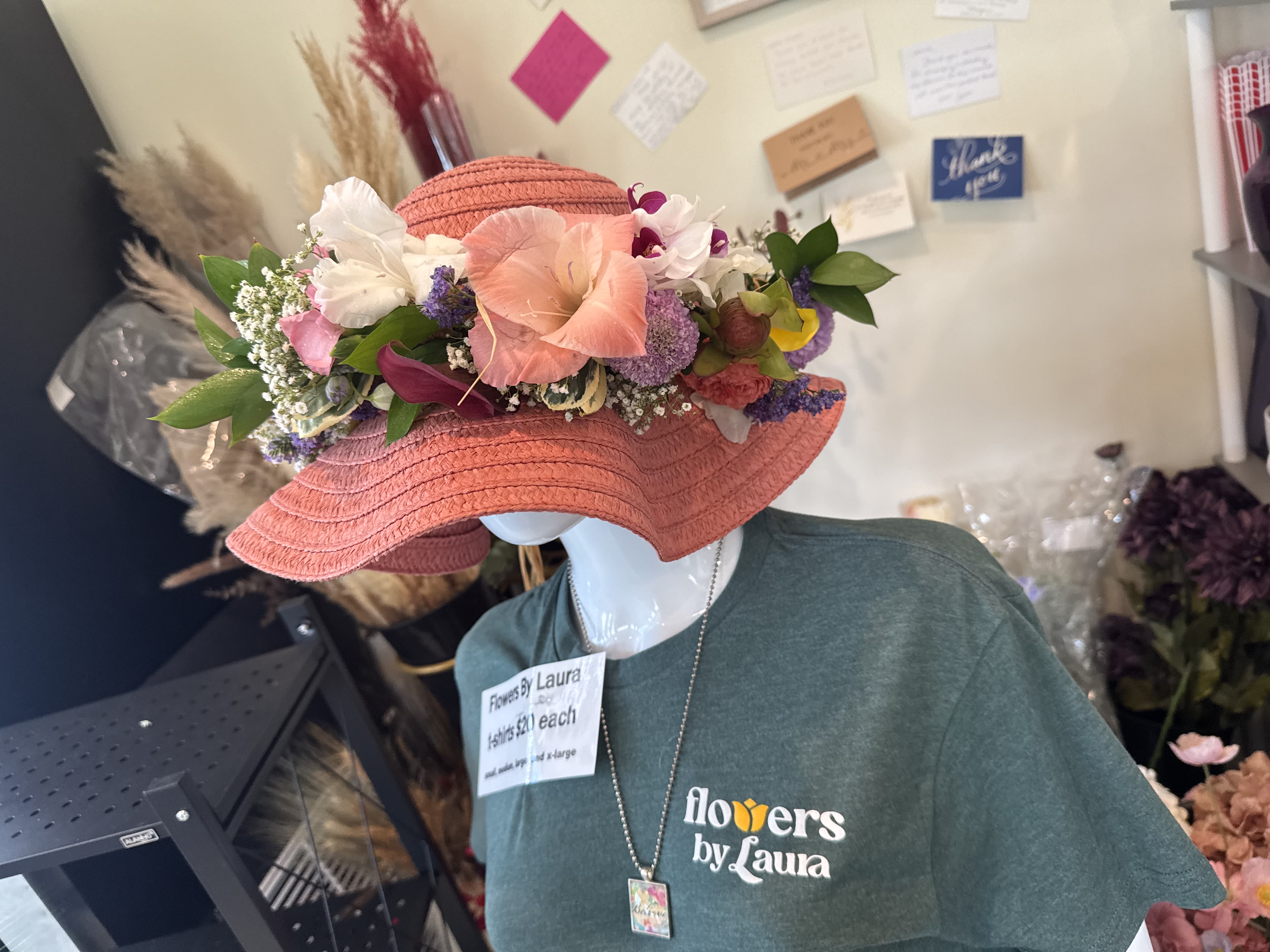 Big Beautiful Head Lei - A beautiful head lei for Graduation or a special event.  Full of colors and textures of flowers too.  Wow anyone with this head lei.