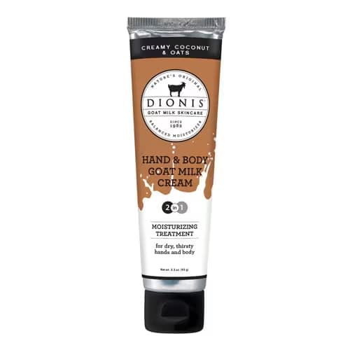 Dionis Creamy Coconut &amp; Oats Goat Milk Hand Cream - 1 oz hand cream 