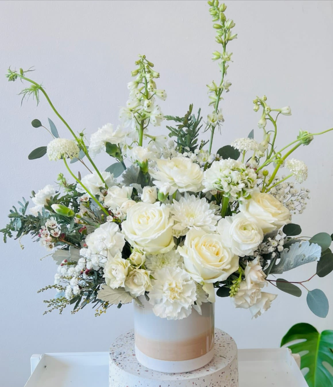 Floating Bliss (M-L) - Medium-Large Size Vase Arrangement :  12' W x 23' H  
