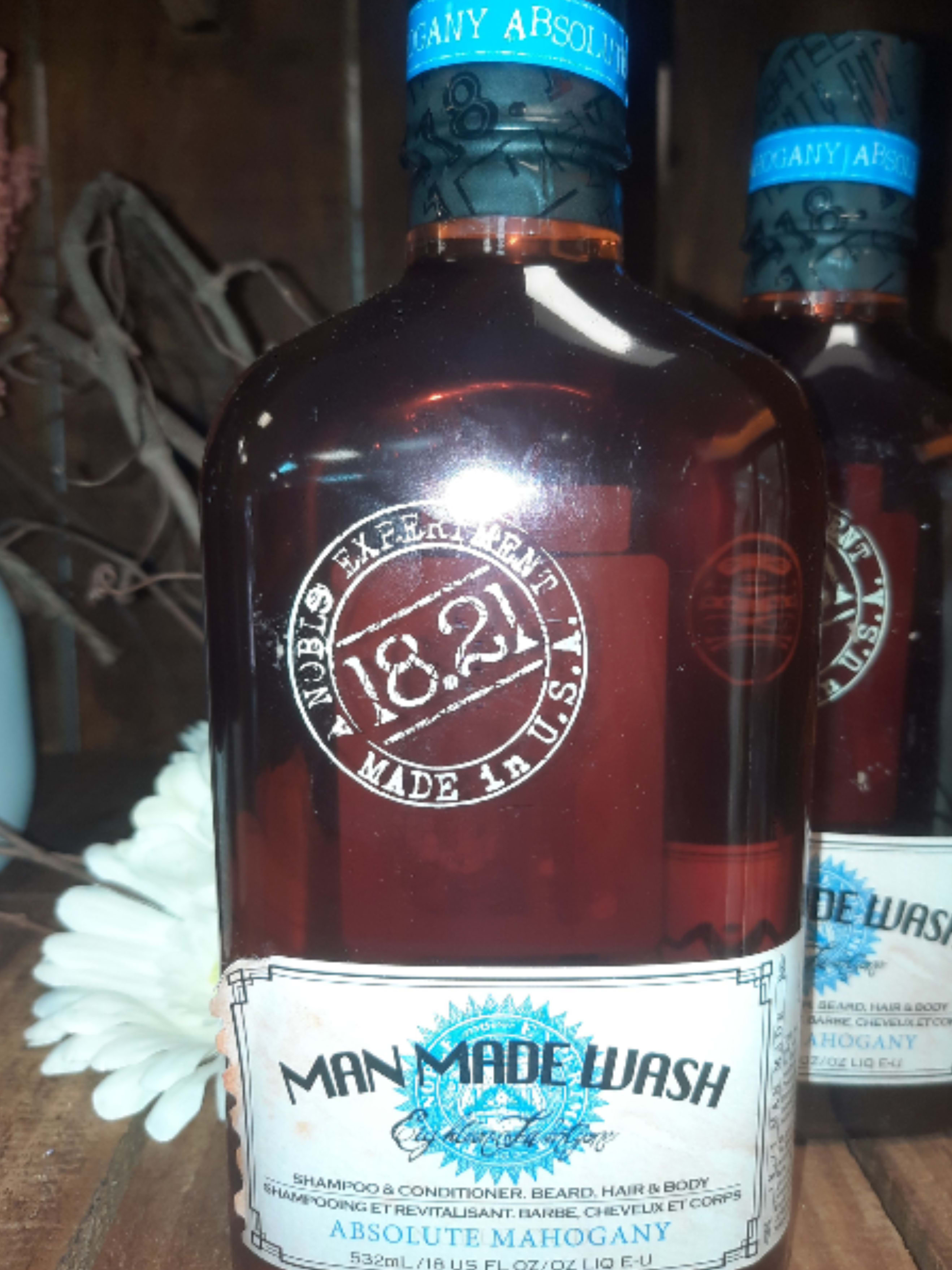 Man Made Wash - ABSOLUTE MAHOGANY - 18 us fl oz