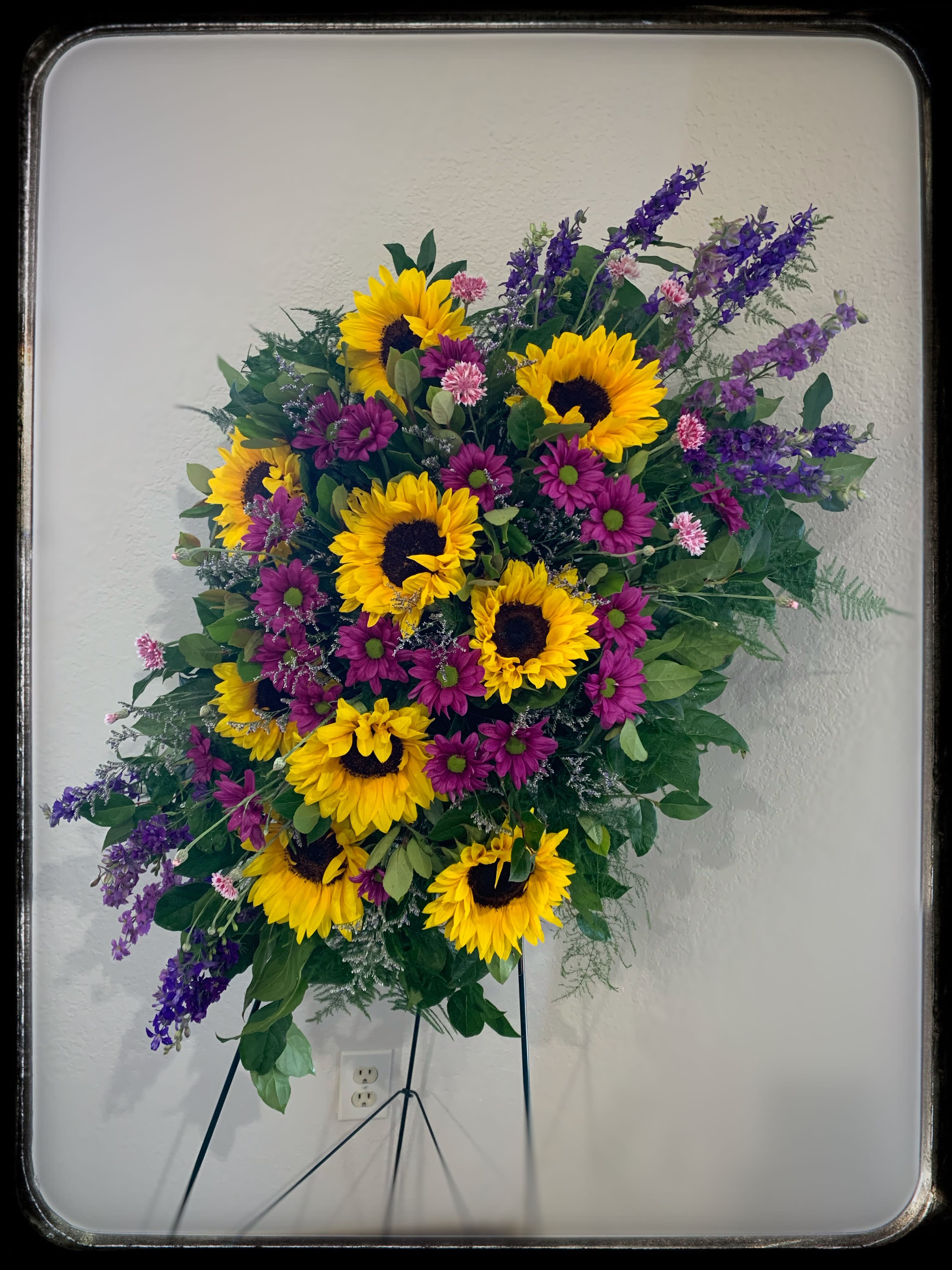 Heavenly Meadow - Bring comfort with this bright mix of sunflowers and daisies. 
