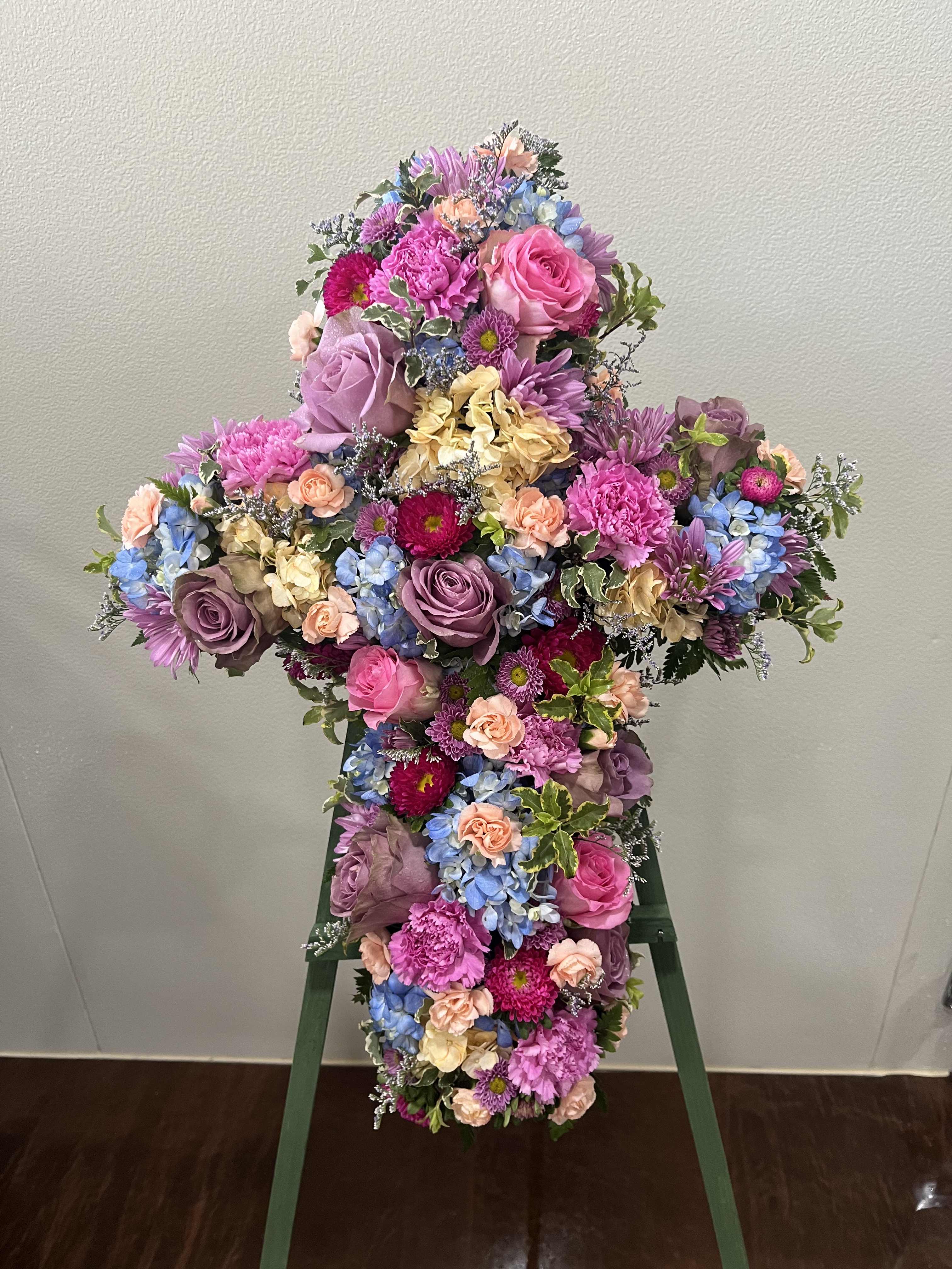 Colorful Serenity  - Elegant and colorful cross 
