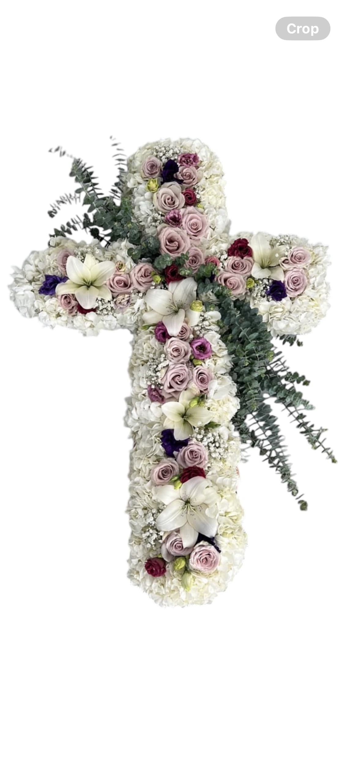 Pastel Blush Cross - 36 inch cross