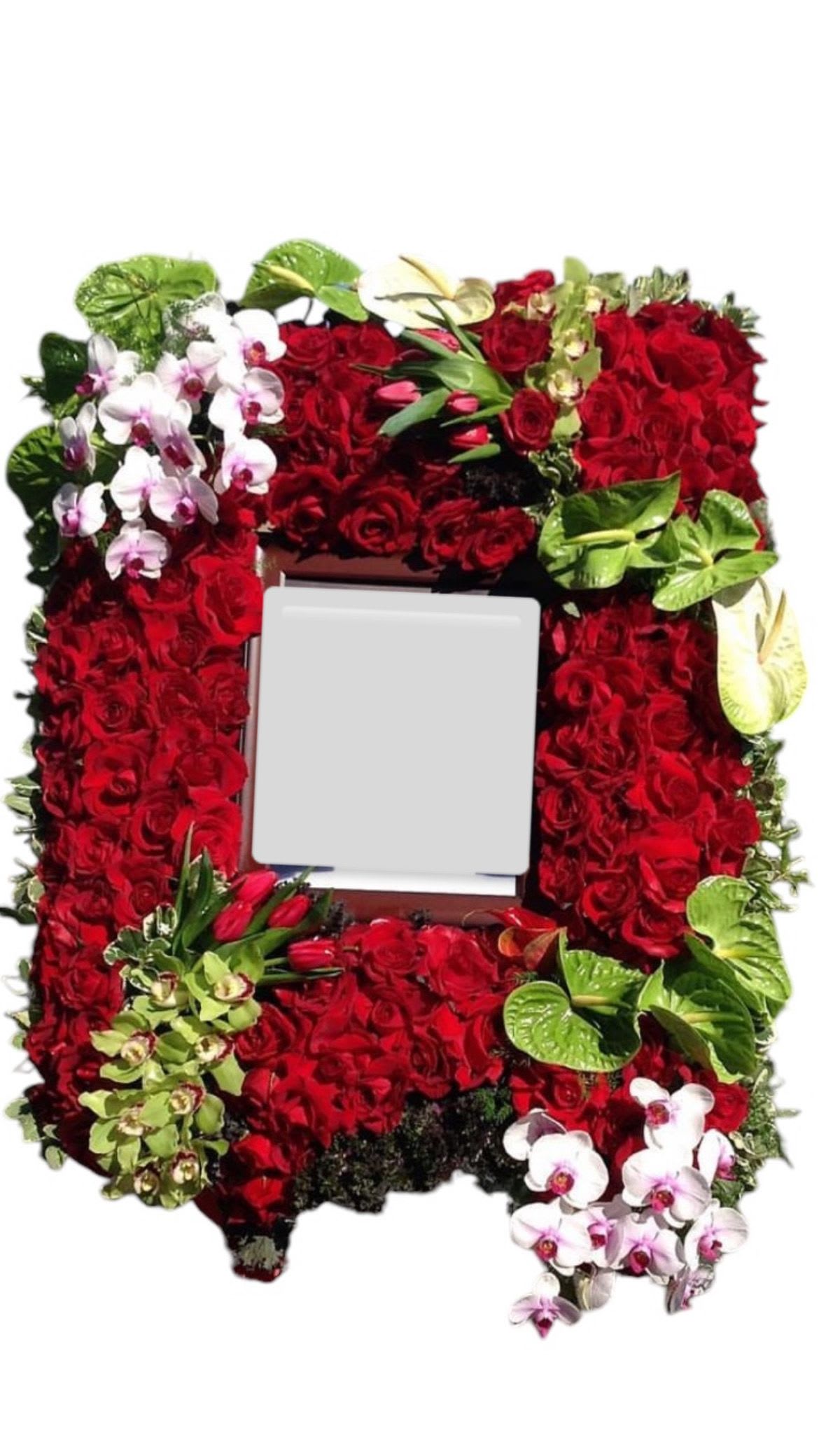 Tribute Picture Frame - XL picture frame , picture frame must be brought b customer 2 days prior 