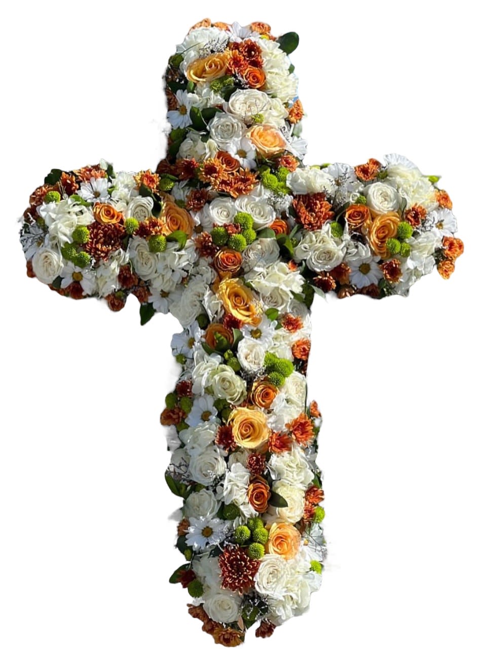 Deepest Sympathies Cross - 36 inch cross