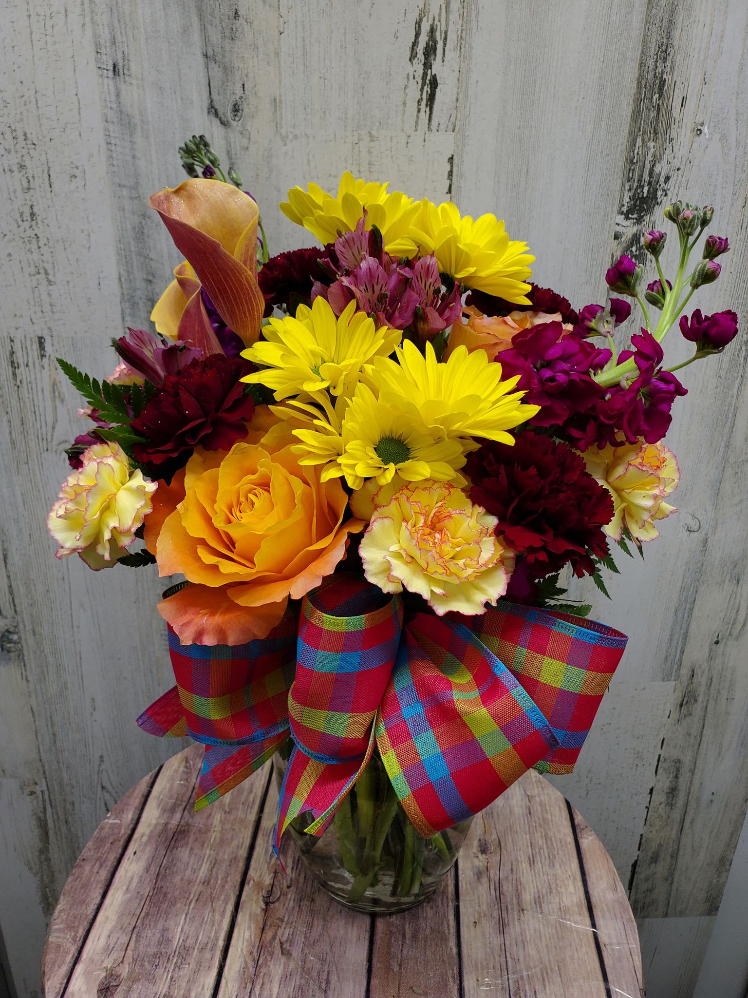 Burst of Color - Bright colors not quite Fall.