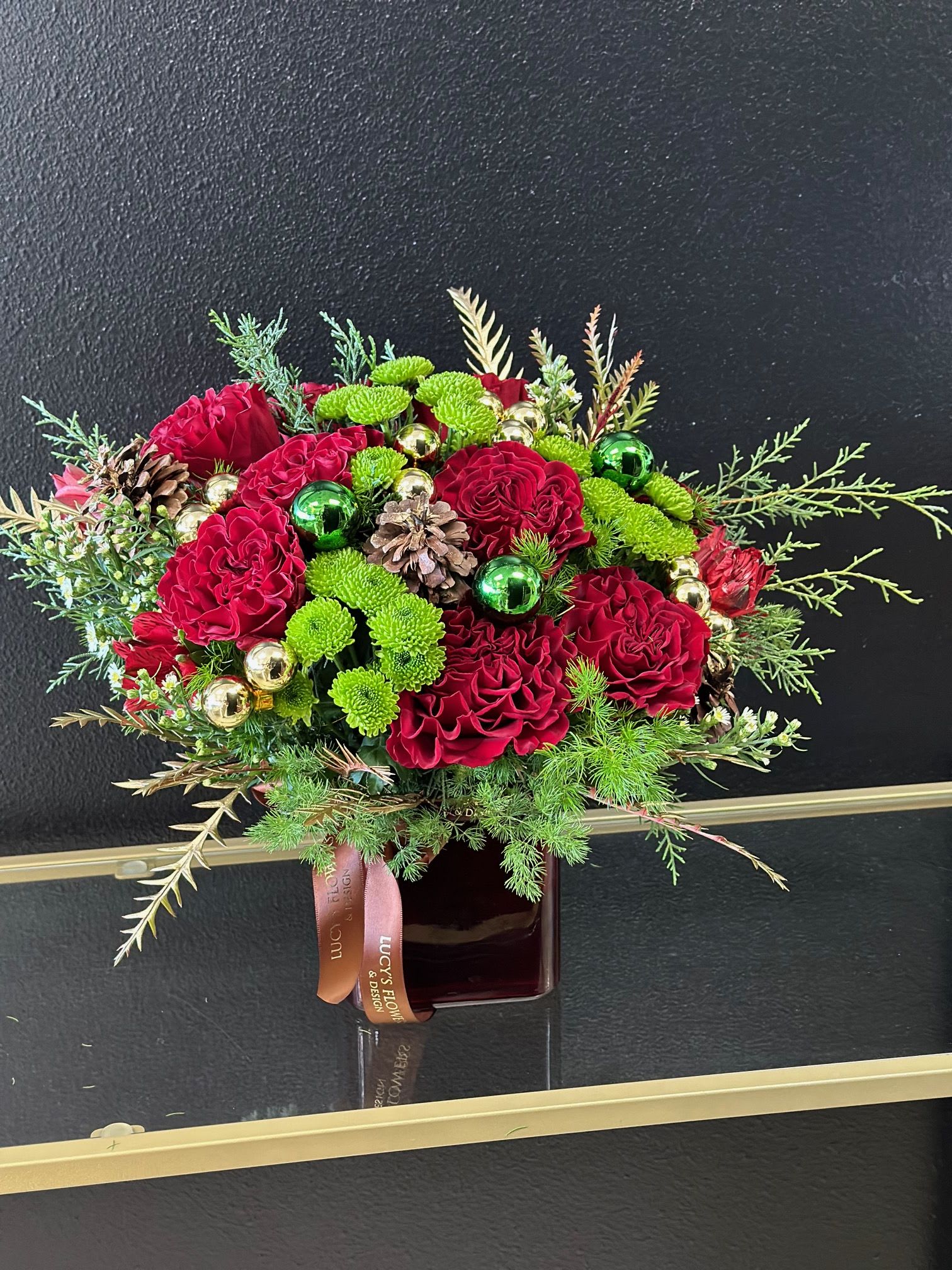 Warm Winter  - Winter makes us appreciate warmth. Scarves, sweaters, and blankets make us feel warm and fuzzy in a way that just can’t be replicated in other seasons. Bring an extra layer of warmth into your life this winter with the Warm Winter arrangement. Note: this arrangement is not a substitute for a space heater. 