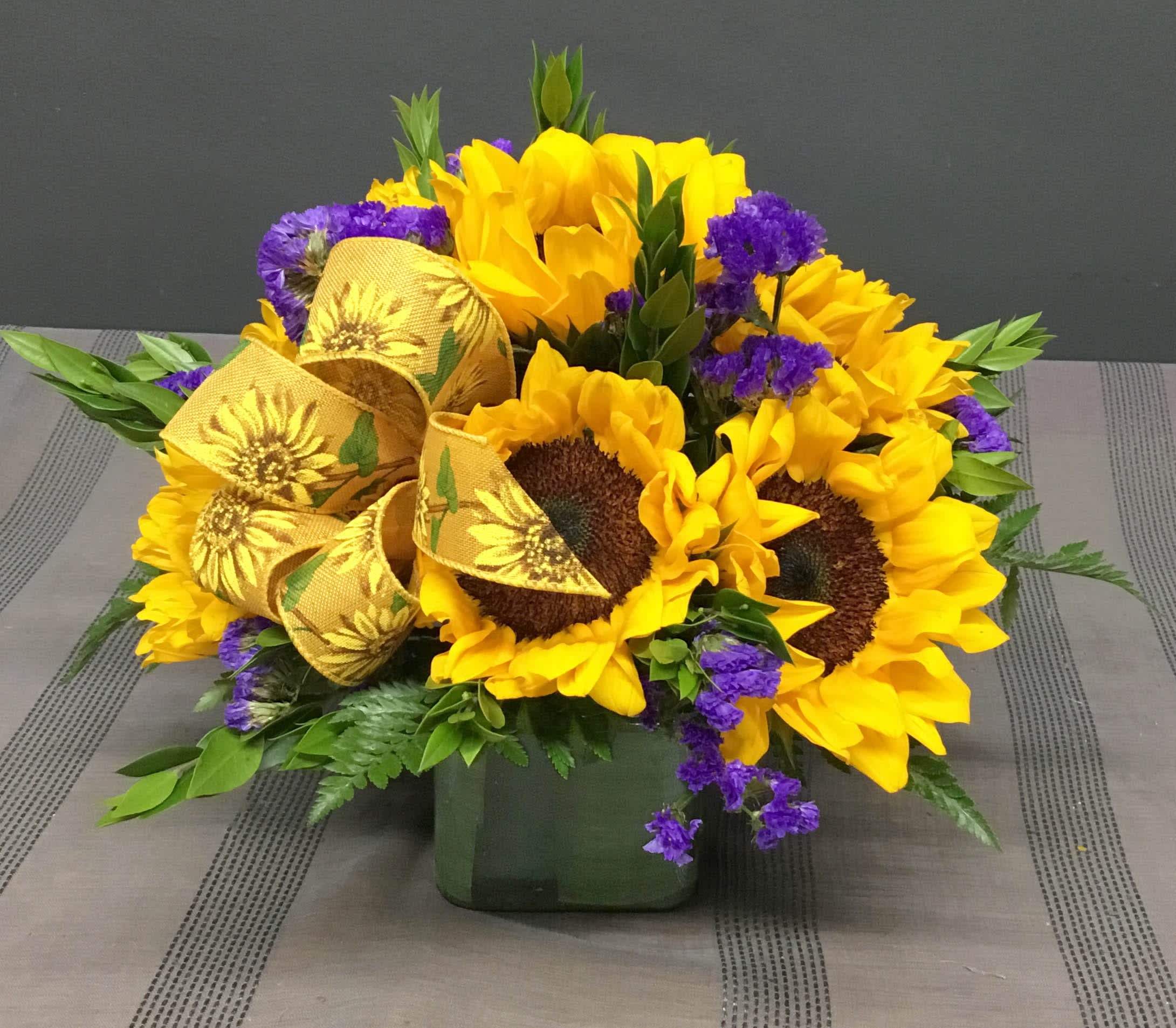 Sunny Sunflowers by BloomNation™ - Sunflower arrangement! You will not regret it.