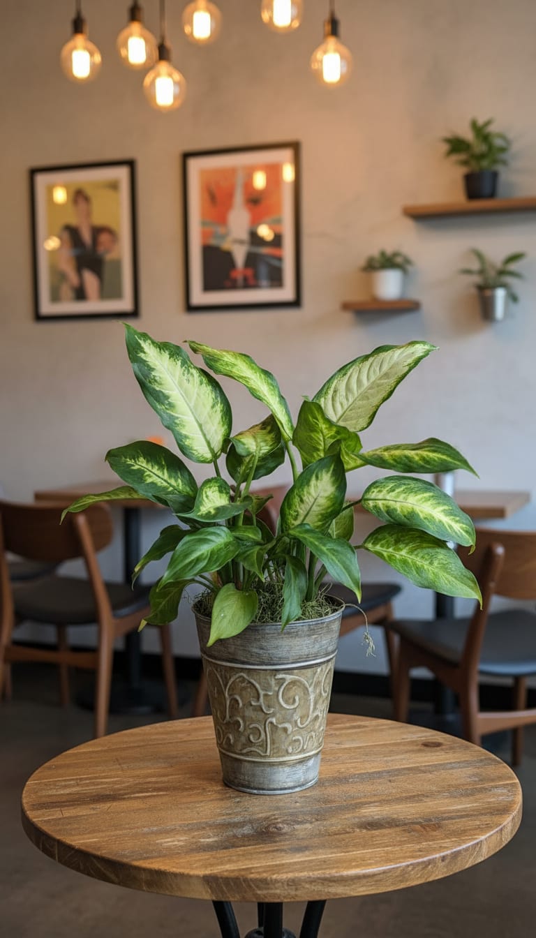 dieffenbachia - 6" plant