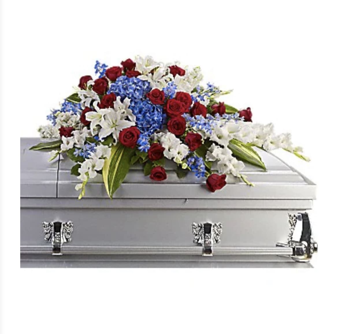 Distinguished Service Casket  - The eloquent message of strength, respect, and independence is conveyed in this stunning beautifully formed casket. 
