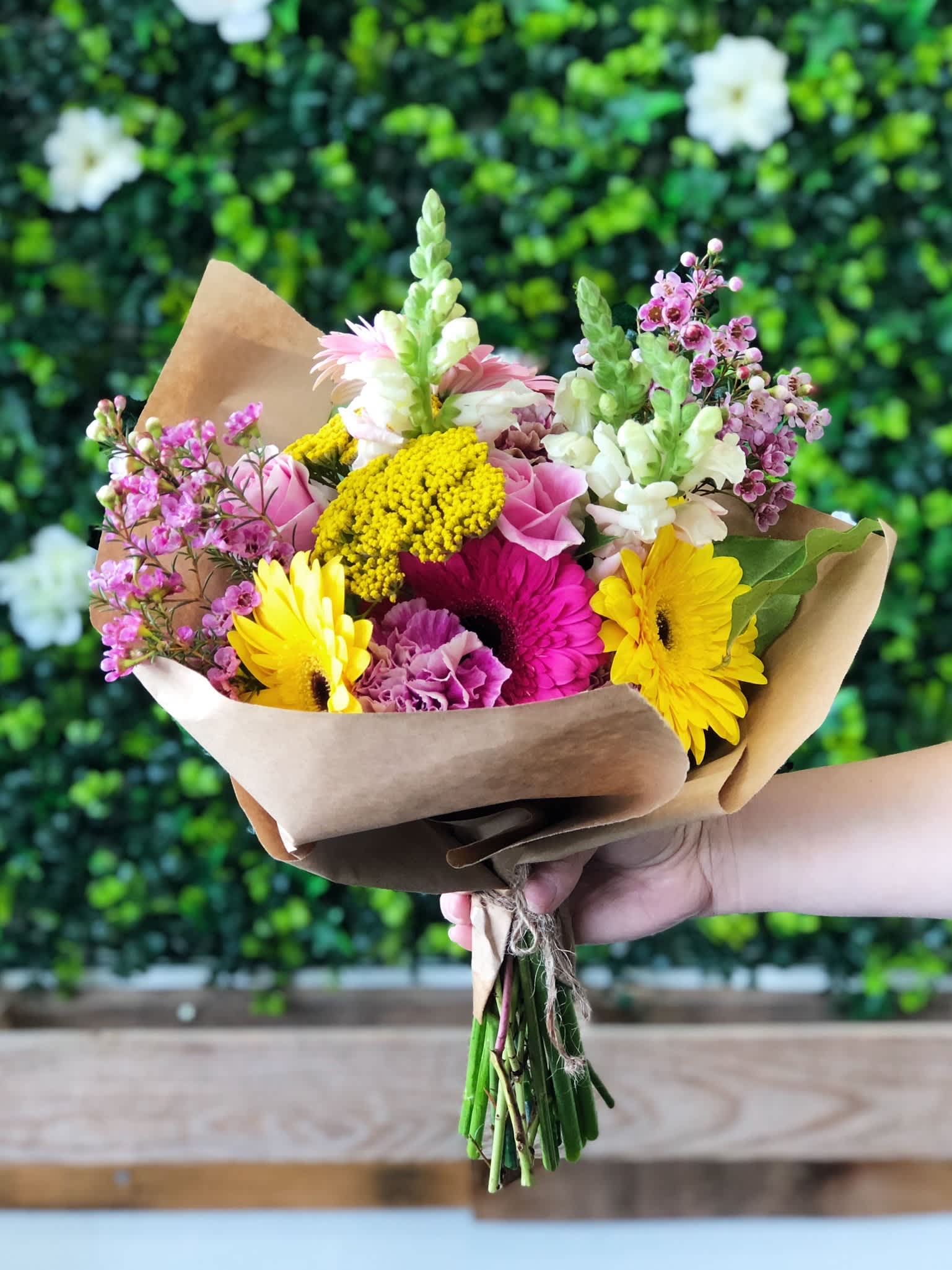 Wrapped Beauty - Let us choose some beautiful blooms to wrap up