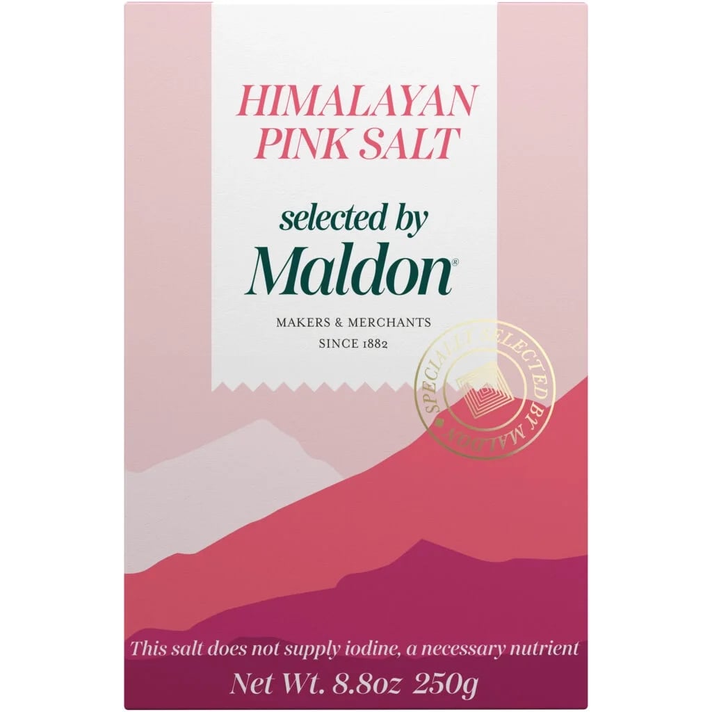 Himalayan Pink Coarse Salt - Selected By Maldon - Himalayan Pink Coarse Salt - Selected By Maldon