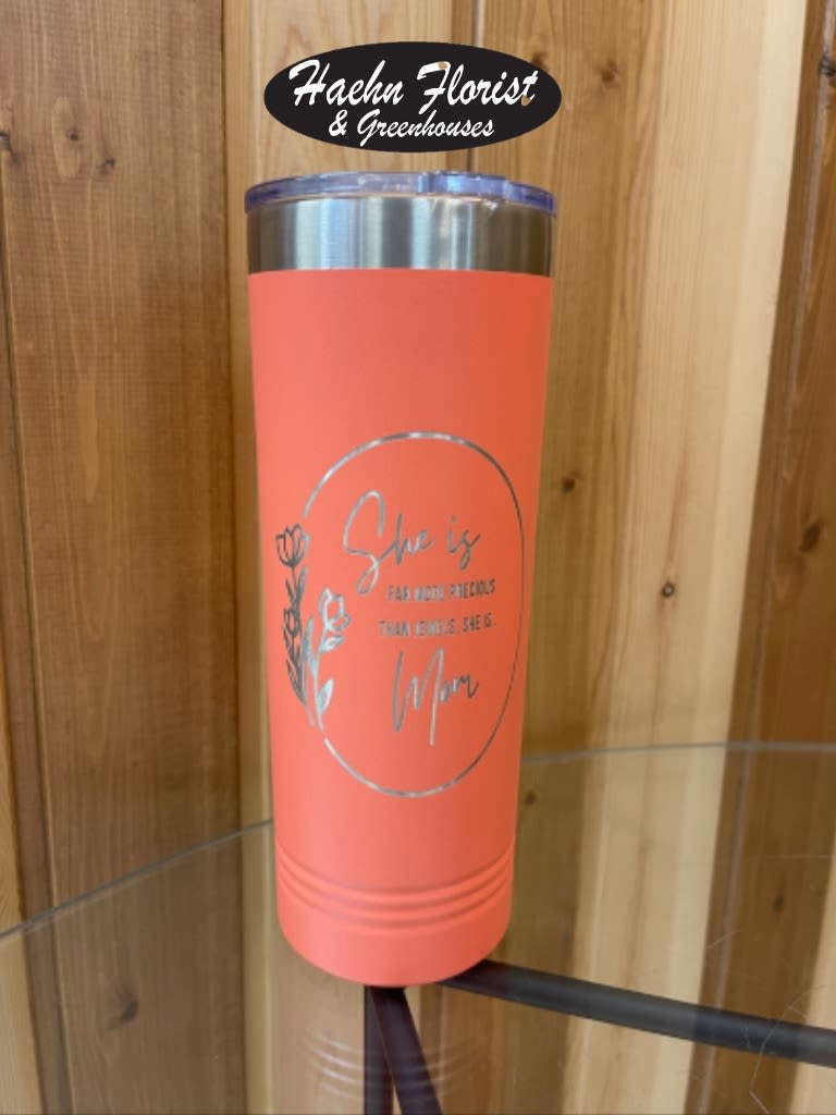 22 oz SKINNY - Custom Design  - Keep your drinks cold/hot while celebrating the Solar Eclipse with this custom made 22 oz. Skinny tumbler. Comes in a variety of colors and a selection of design choices. 