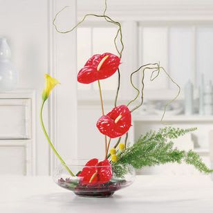 Asian Inspiration - You'll feel energized by the vibrant colors and flowing lines of this commanding masterpiece