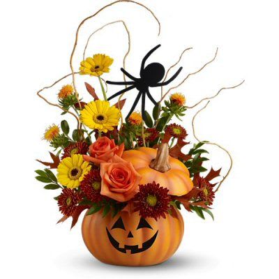 Jack-O-Lantter - Festive Jack-o-lantter arrangement 