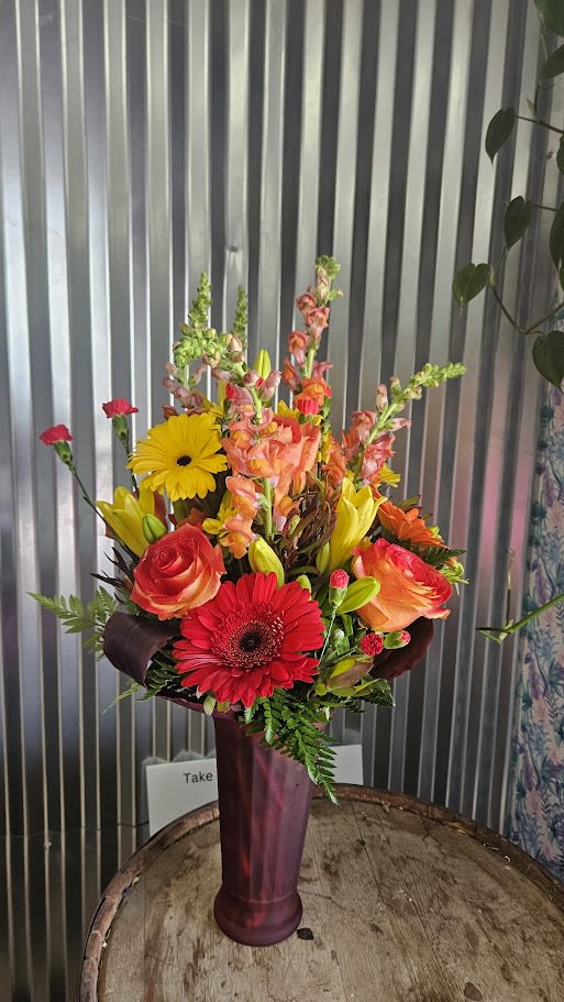 Fall Sunset  - Capture the fall Sunset in this bouquet 