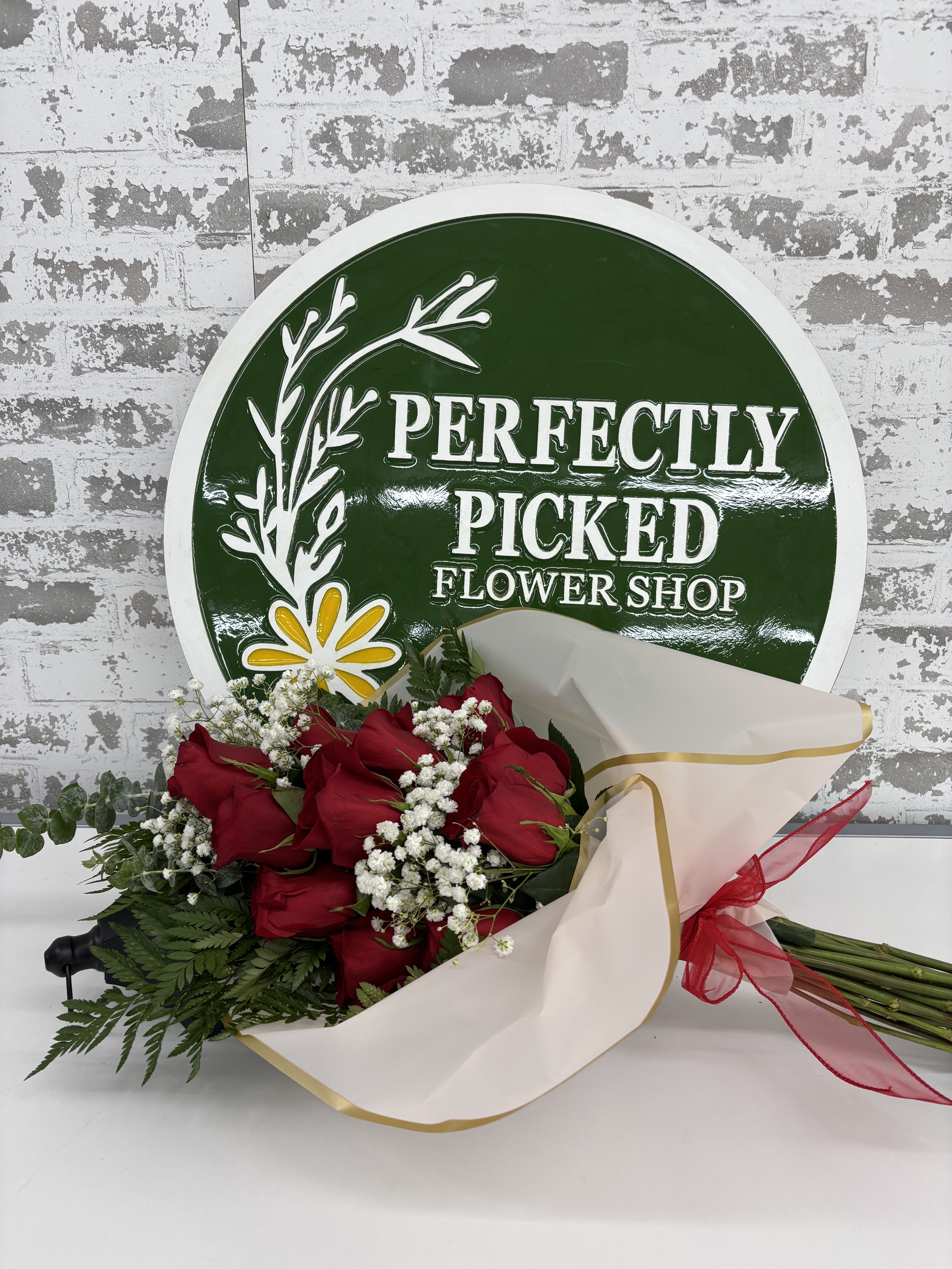Dozen Roses Wrapped - Perfect for anniversaries, birthdays, romantic occasions, or simply reminding someone how much they mean to you, this arrangement speaks the language of love without saying a word. 