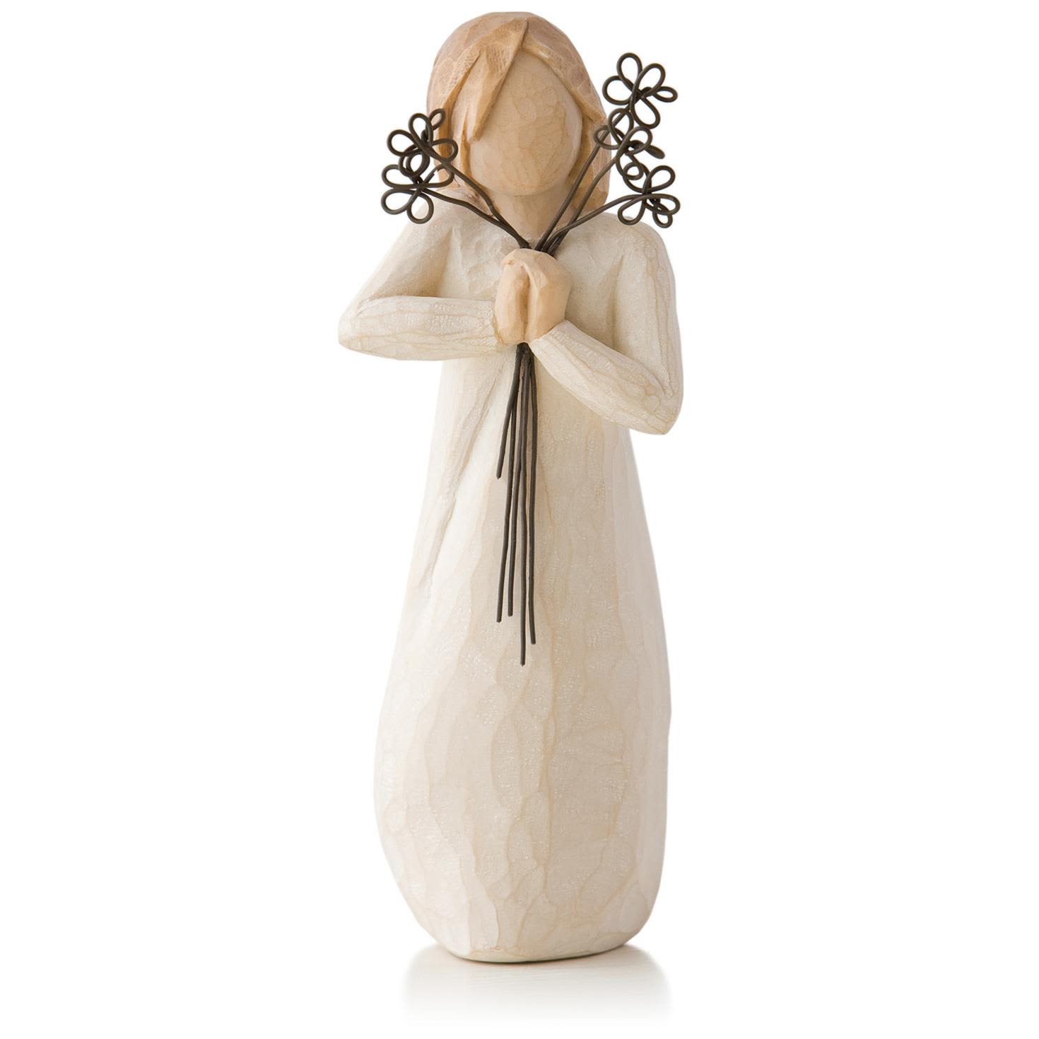 Willow Tree Friendship  - This whimsical sculpture makes a thoughtful gift of appreciation for a friend who brightens your life. A true friend is one of life's greatest gifts! Thank her for the countless ways she has been there for you. Sentiment: Together, our family is home