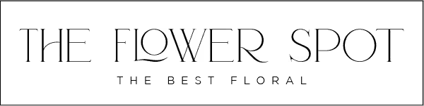 Logo reading The Flower Spot with the tagline The Best Floral