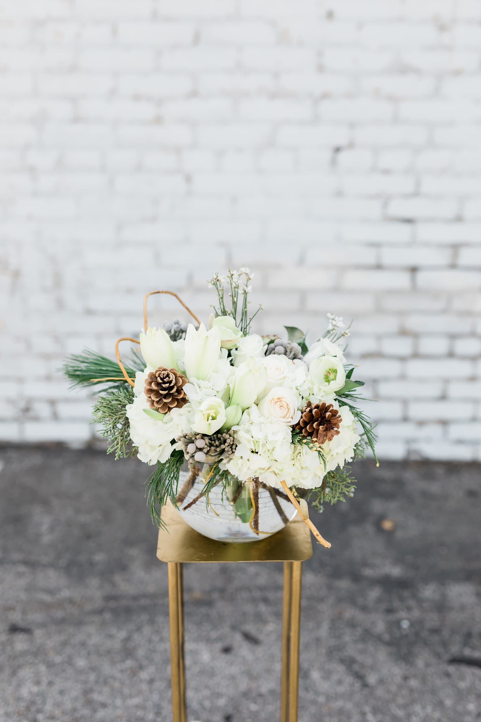 Ivory Winter Wonderland - Stunning ivory mix of christmas and holiday greens! Perfect for the holiday season!
