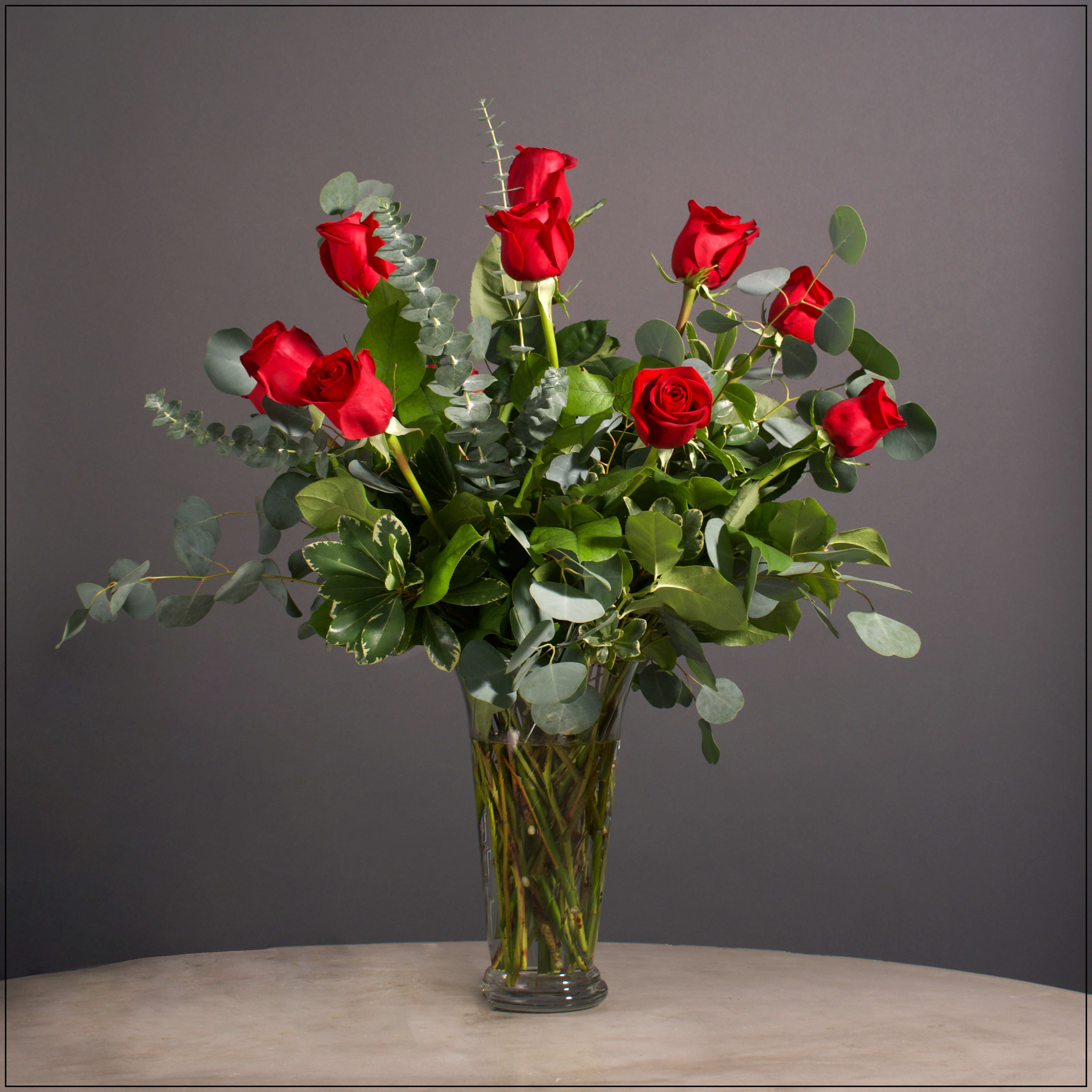 Classic Roses - 1 Doz- Std 2 Doz- Deluxe 3 Doz- Premium  The Default will be red but there are numerous colors available.  Colors available – Red, Yellow, pink, coral, white, orange and lavendar ( we will sub with the closest match)   