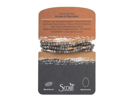 Beaded bracelet set on a retail display card