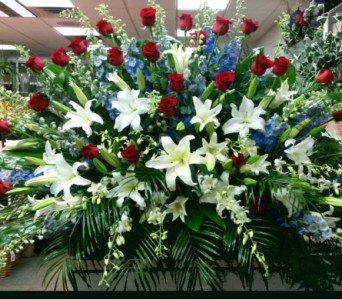  PODIUM ARRANGEMENT 110 [TTPOD110] - PODIUM ARRANGEMENT 110 BY TWIN TOWERS FLORIST      As Shown : TTPOD110 