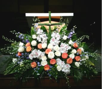  PODIUM ARRANGEMENT 107 [TTPOD107] - PODIUM ARRANGEMENT 107 BY TWIN TOWERS FLORIST      As Shown : TTPOD107 