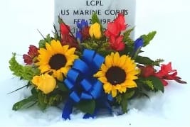  CEMETERY CENTERPIECE 6 [TT-ARL6] - CEMETERY CENTERPIECE 6     As Shown : TT-ARL6  